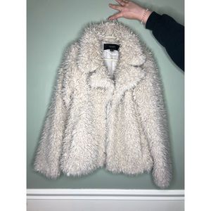 Vera Moda Faux Fur Coat